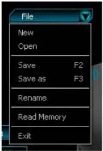 Sharkoon FireGlider - L'interface utilisateur (fenêtre principale) - 2