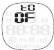 TOPCOM Twintalker 9100 - Activation/désactivation de la tonalité des touches - 1