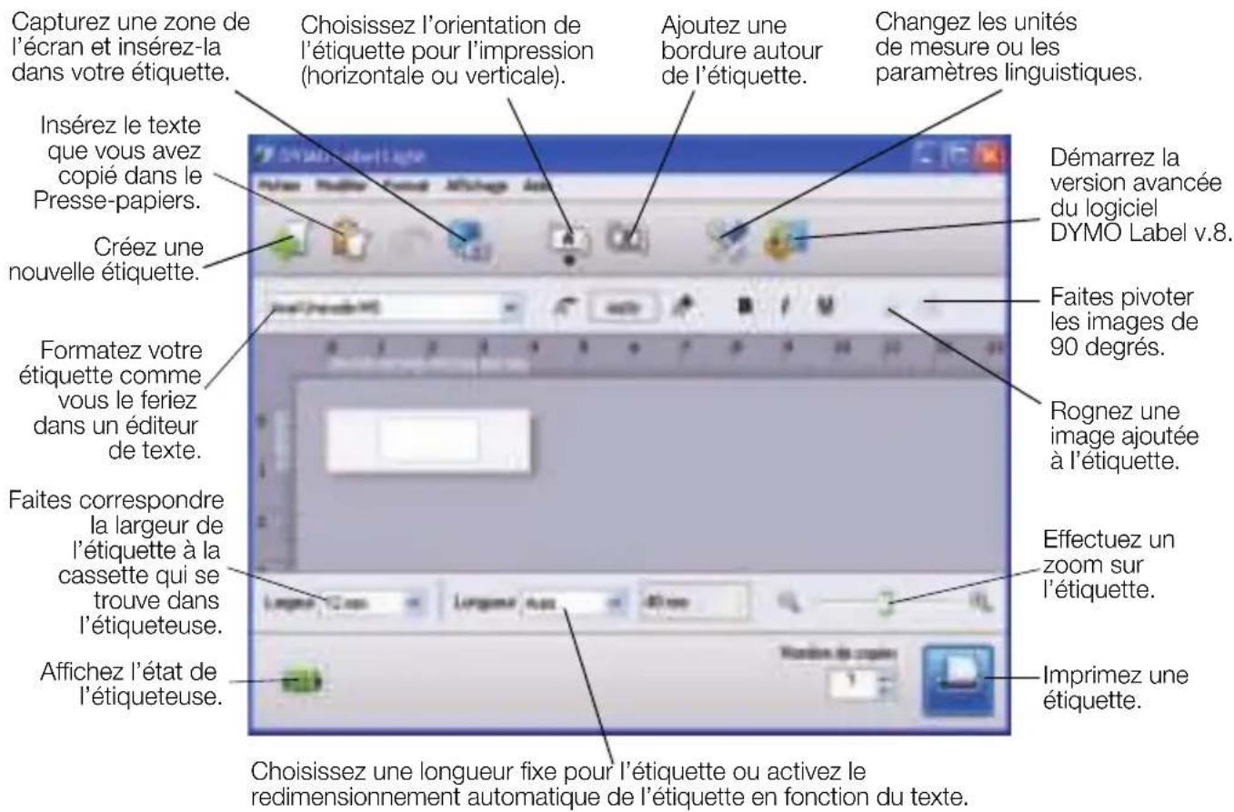 DYMO LabelManager PnP - Impression d'étiquettes avec le logiciel intégré - 1