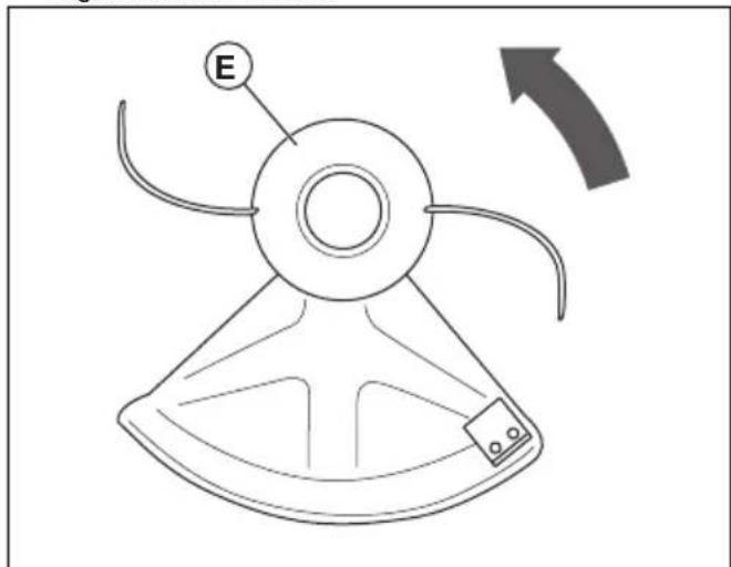 MCCULLOCH CS 380 - Pour fixer le carter de protection et la tete de désherbage - 2