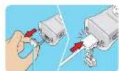 NINTENDO Nunchuk Wii - Connecting the Nunchuk to the Wii MotionPlus accessory - 1