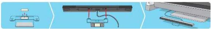 NINTENDO Nunchuk Wii - Using the Sensor Bar Stand - 2