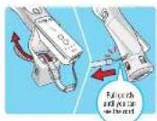 NINTENDO Nunchuk Wii - Installling the Wii MotionPlus accessory - 3