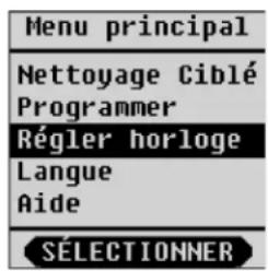 Neato Robotics Robot Cleaner XV15 - Réglage de l'horloge - 2