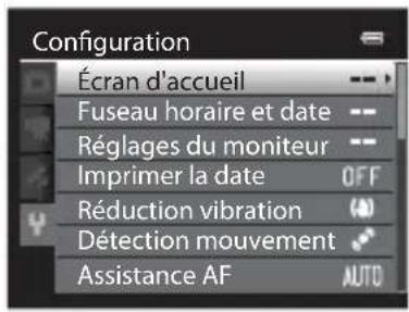 NIKON Coolpix S9300 - Navigation entre les onglets - 3