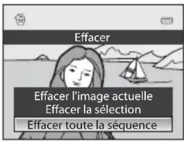 NIKON Coolpix S9300 - Suppression des images d'une série - 1