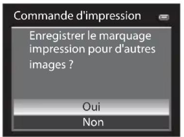 NIKON Coolpix S9300 - Remarques concernant la fonction Commande d'impression - 1