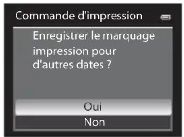 NIKON Coolpix S9300 - Remarques concernant la fonction Commande d'impression - 2