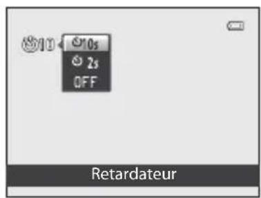NIKON Coolpix S9300 - Utilisation du retardateur - 2