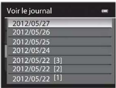 NIKON Coolpix S9300 - Voir le journal - 1