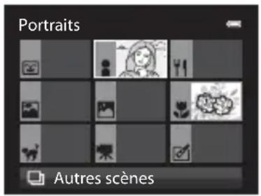 NIKON Coolpix S9300 - Sélectionnez un album, une catégorie ou une date de prise de vue, puis appuyez sur OK. - 1