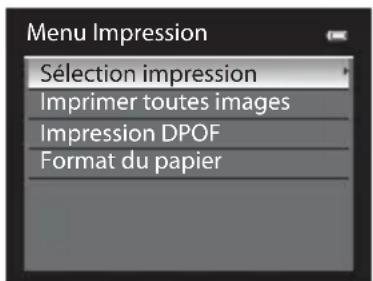 NIKON Coolpix S9300 - Choisissez Sélection impression Imprimer toutes imagesou Impression DPOF, puis appuyez sur OK. - 1