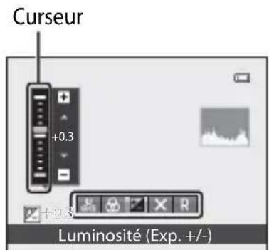 NIKON Coolpix S9300 - Utilisation du curseur créé - 3