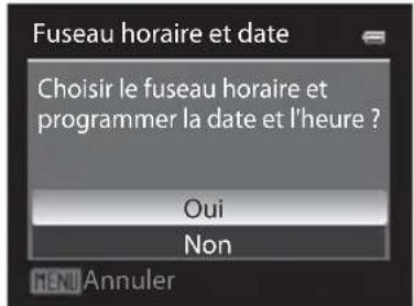 NIKON Coolpix S9300 - Réglage de la langue, de la date et de l'heure - 3