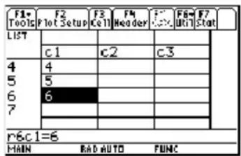 TEXAS INSTRUMENTS TI89 - Étapes et touches Affichage - 1