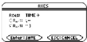 TEXAS INSTRUMENTS TI89 - Dans l'éditeur Window (♦ [WINDOW]), définissez les variables Window. - 9