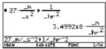 TEXAS INSTRUMENTS TI89 - Remarque : - 5