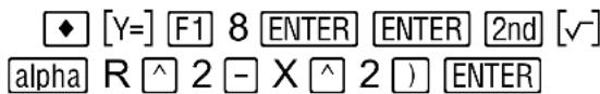 TEXAS INSTRUMENTS TI89 - Étapes et touches Affichage - 2