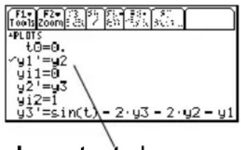 TEXAS INSTRUMENTS TI89 - ExempleExemple - 6