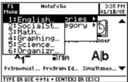 TEXAS INSTRUMENTS TI89 - Appuyez sur Résultat - 2