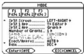TEXAS INSTRUMENTS TI89 - Étapes et touches Affichage - 1