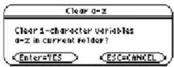 TEXAS INSTRUMENTS TI89 - Pour supprimer : Vous devez : - 1