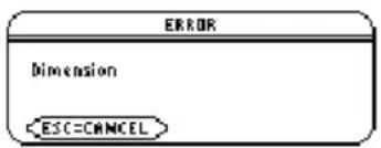 TEXAS INSTRUMENTS TI89 - Fields=FLDOFFFields=FLDOFF - 1