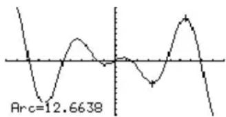 TEXAS INSTRUMENTS TI89 - Recherche d'une longueur d'arcRecherche d'une longueur d'arc - 1