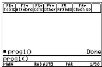 TEXAS INSTRUMENTS TI89 - Étapes et touches Affichage - 4