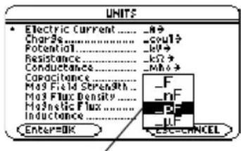 TEXAS INSTRUMENTS TI89 - À partir d'un menuÀ partir d'un menu - 8