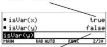 TEXAS INSTRUMENTS TI89 - Méthode : Exemple : - 2