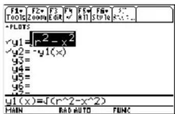 TEXAS INSTRUMENTS TI89 - Étapes et touches Affichage - 5