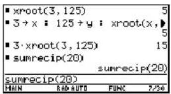 TEXAS INSTRUMENTS TI89 - Évaluation d'une fonction Évaluation d'une fonction - 1