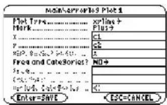 TEXAS INSTRUMENTS TI89 - BldData eulerlog - 3