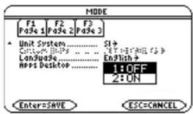 TEXAS INSTRUMENTS TI89 - Appuyez sur Résultat - 3
