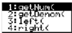 TEXAS INSTRUMENTS TI89 - Option Description - 2