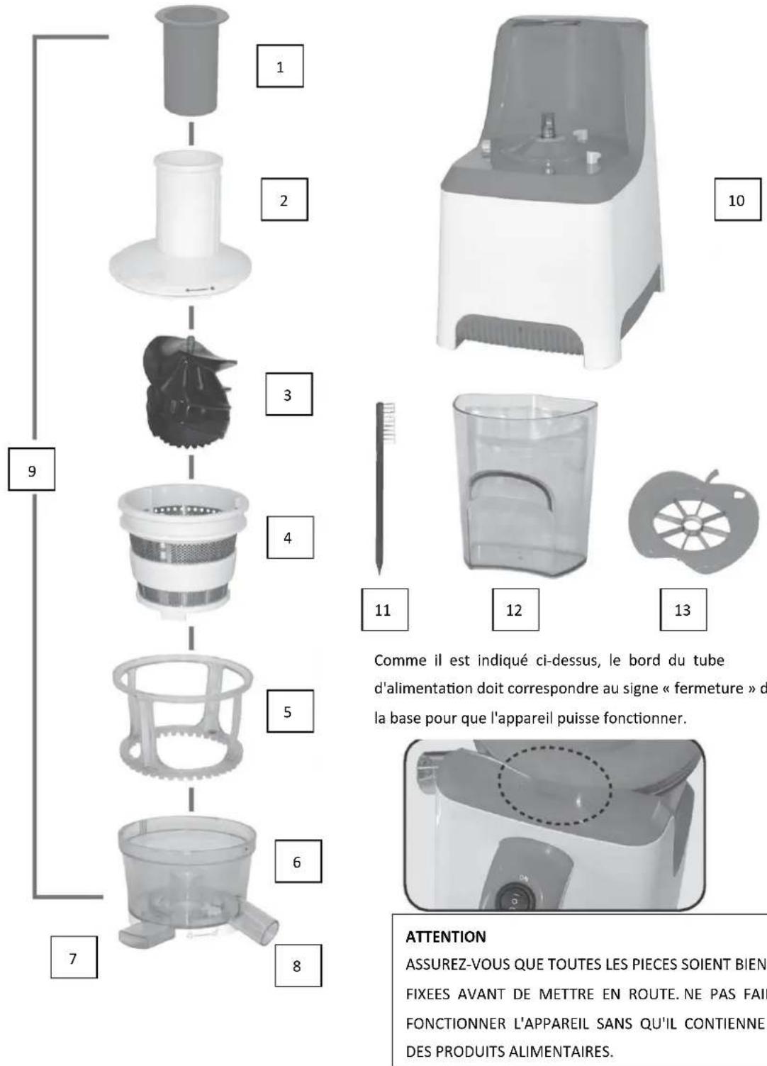 TREBS Comfortice 99211 - LISTE DES PIECES - 1