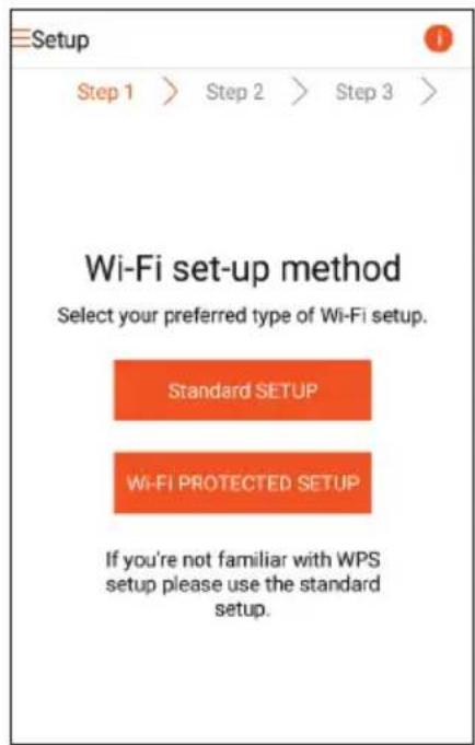 PHILIPS Fidelio AW3000 - Option 2 : configuration par l'intermédiaire d'un routeur Wi-Fi autre que WPS et d'un appareil Android - 1