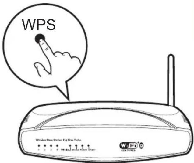 PHILIPS Fidelio AW3000 - Appuyez sur le bouton WPS de votre routeur Wi-Fi domestique. - 1