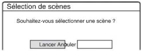 Sélection de scènes Souhaitez-vous sélectionner une scène ? Lancer Anguler