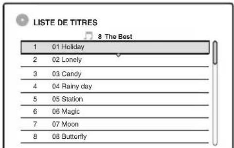 LISTE DE TITRES 8 The Best 1 01 Holiday 2 02 Lonely 3 03 Candy 4 04 Rainy day 5 05 Station 6 06 Magic 7 07 Moon 8 08 Butterfly