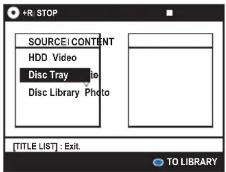 SONY RDRHX717 - Stockage des données DVD enregistrées dans la videothèque - 1