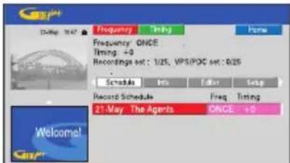 SONY RDRHX717 - Enregistrement programme (système ShowView) - 3