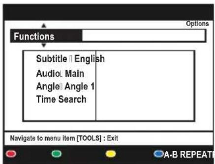 SONY RDRHX717 - Utilisation des options Tools (Outils) - 2