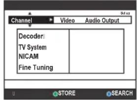 SONY RDRHX717 - Canal - Recherche manuelle - 2