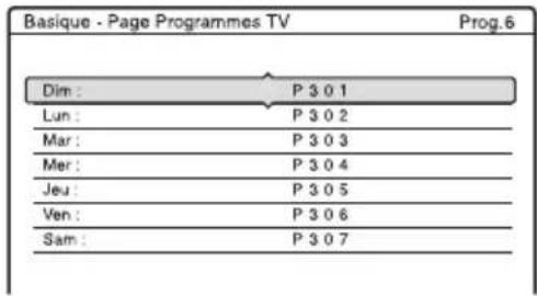 SONY RDRHX720 - Enregistrement auto du nom du programme (Page Programmes TV) - 1