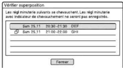 SONY RDRHX720 - Sélectionnez l'une des options et appuyez sur ENTER. - 3