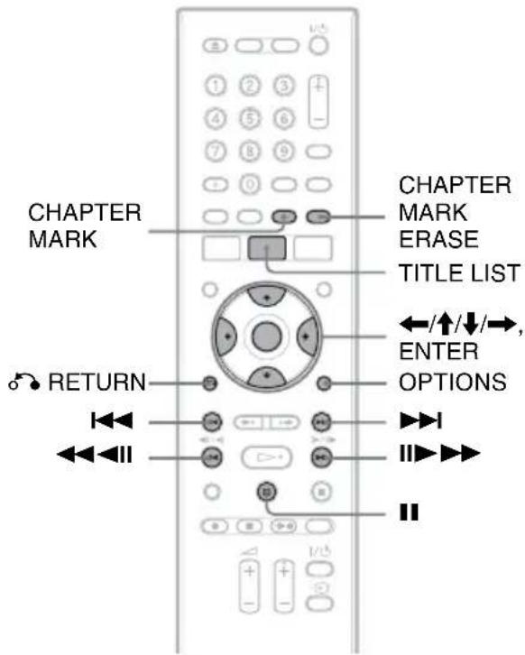 SONY RDRHX720 - Effacement et montage d'un titre - 2