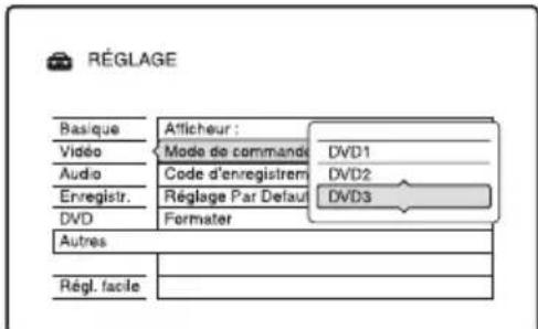 SONY RDRHX720 - Si vous utilisez un lecteur DVD Sony ou plusieurs enregistreurs DVD Sony - 4