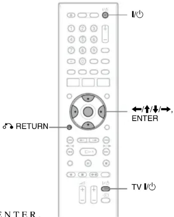 SONY RDRHX720 - Étape 6 : Réglage facile - 1